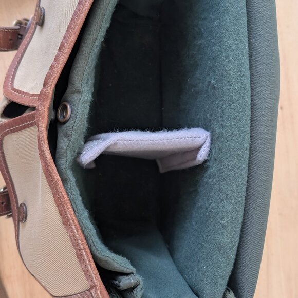 Billingham Hadley Small Camera Bag – Khaki Canvas & Leather – Made in England - Picture 11 of 15